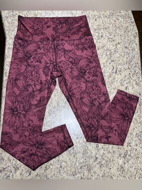 Balance Collection Floral Leggings Women’s L (Fits Like M)
